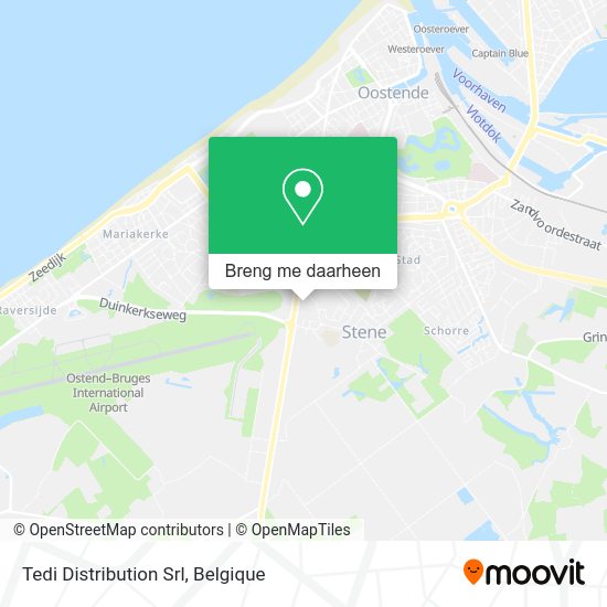 Tedi Distribution Srl kaart