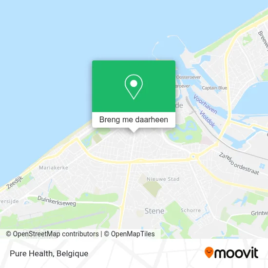 Pure Health kaart