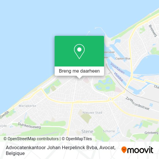 Advocatenkantoor Johan Herpelinck Bvba, Avocat kaart