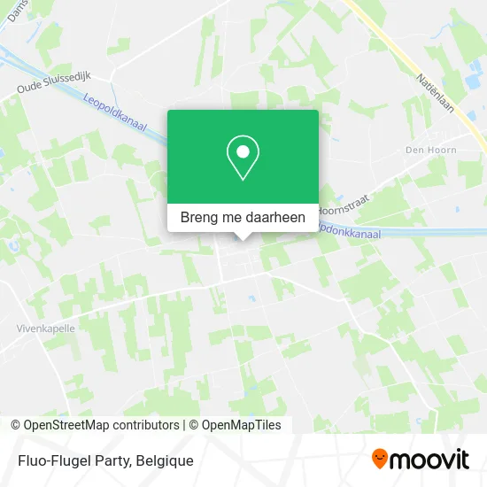 Fluo-Flugel Party kaart