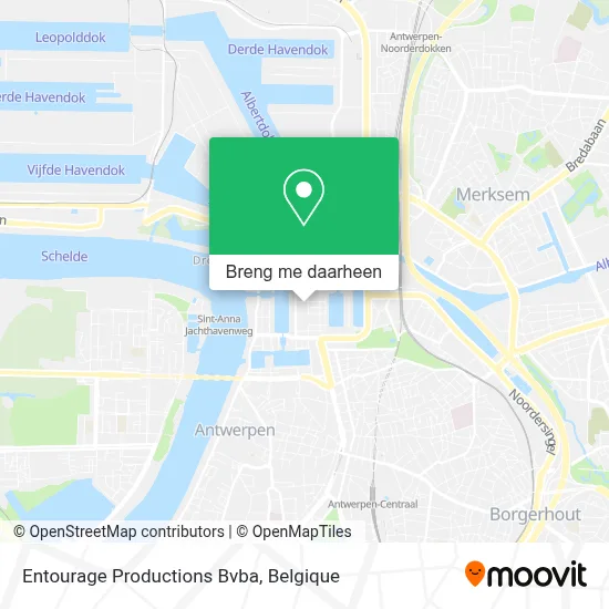 Entourage Productions Bvba kaart