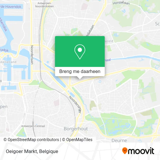 Oeigoer Markt kaart