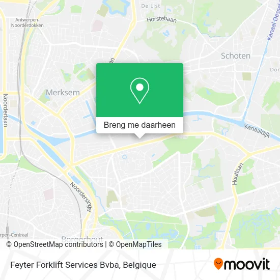 Feyter Forklift Services Bvba kaart