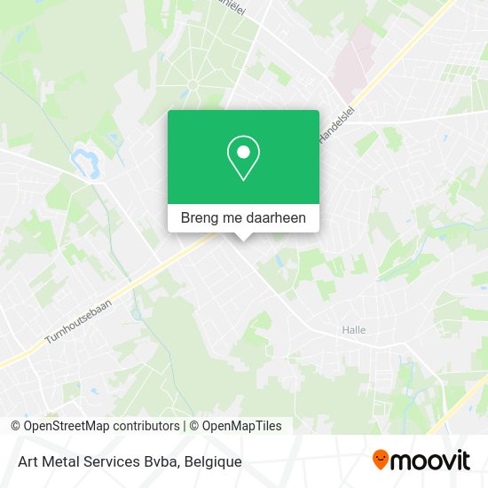Art Metal Services Bvba kaart
