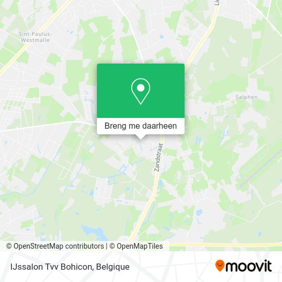 IJssalon Tvv Bohicon kaart