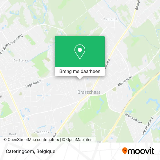 Cateringcom kaart