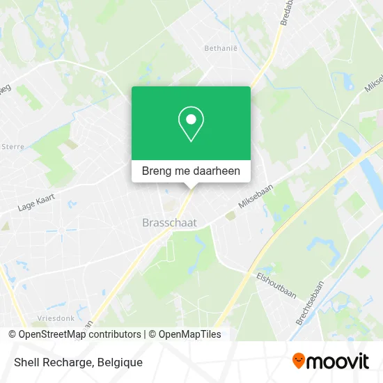 Shell Recharge kaart