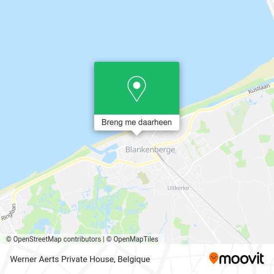 Werner Aerts Private House kaart