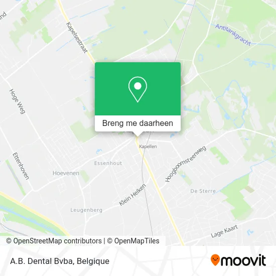 A.B. Dental Bvba kaart