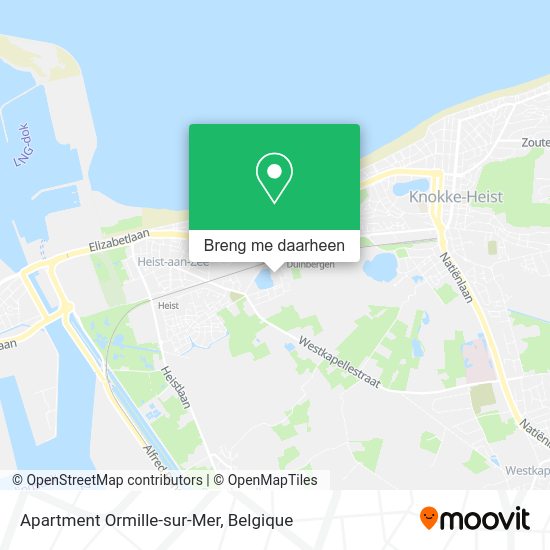 Apartment Ormille-sur-Mer kaart