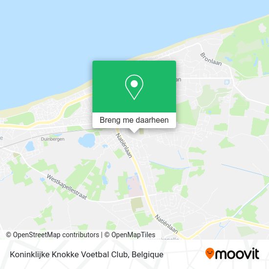 Koninklijke Knokke Voetbal Club kaart