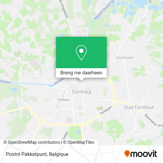 Postnl Pakketpunt kaart