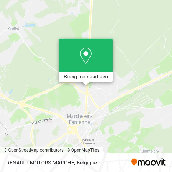 RENAULT MOTORS MARCHE kaart