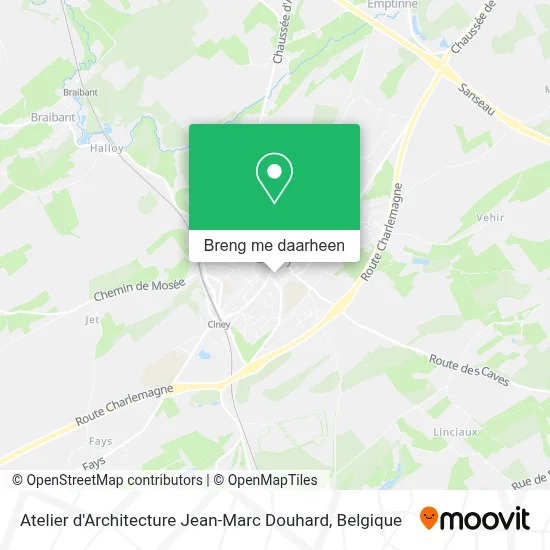 Atelier d'Architecture Jean-Marc Douhard kaart