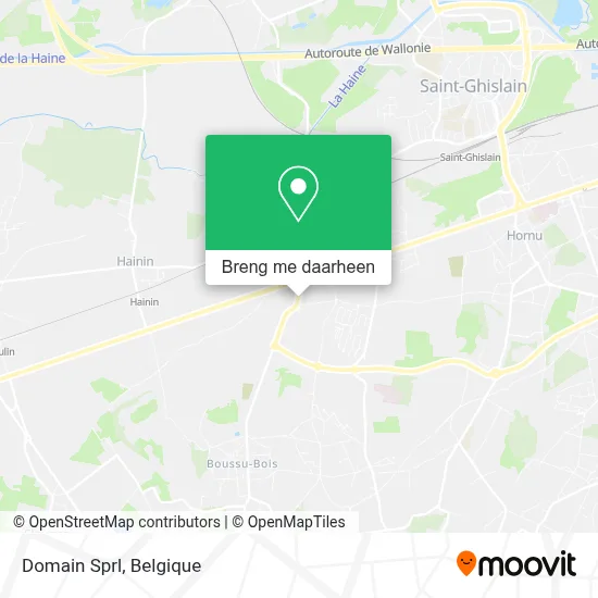 Domain Sprl kaart