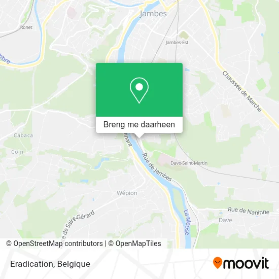 Eradication kaart