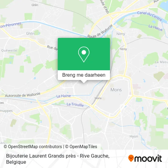 Bijouterie Laurent Grands près - Rive Gauche kaart