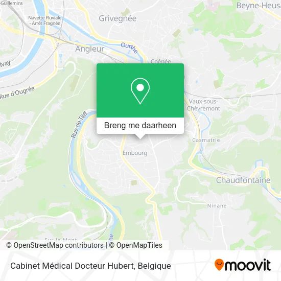 Cabinet Médical Docteur Hubert kaart