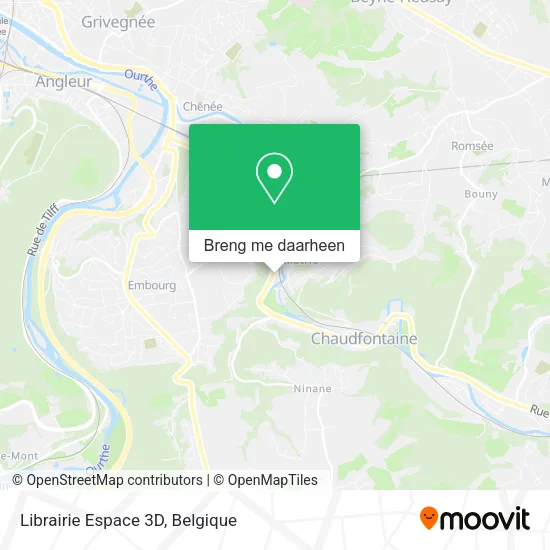 Librairie Espace 3D kaart