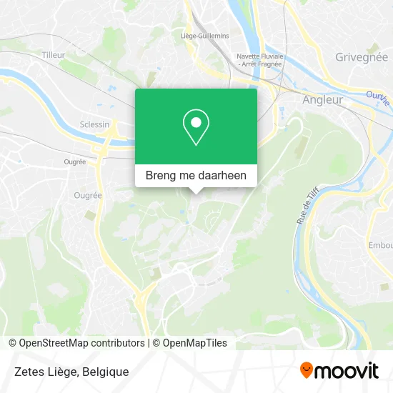 Zetes Liège kaart