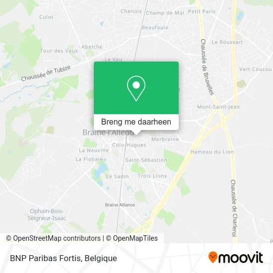 BNP Paribas Fortis kaart