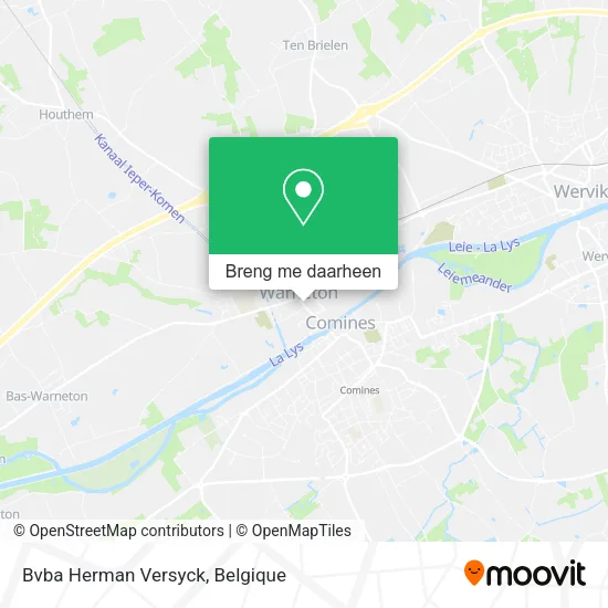 Bvba Herman Versyck kaart