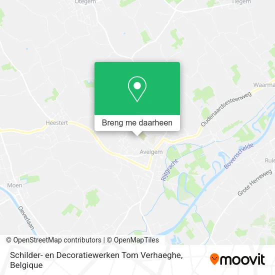 Schilder- en Decoratiewerken Tom Verhaeghe kaart