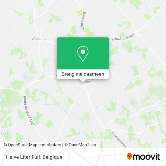 Halve Liter Fuif kaart