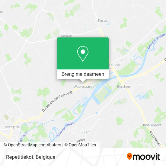 Repetitiekot kaart