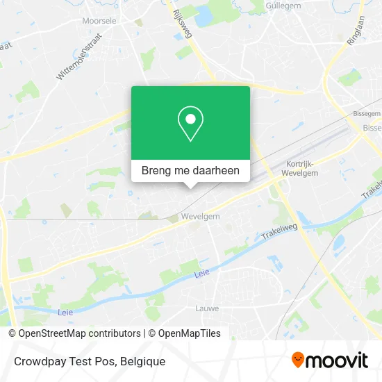Crowdpay Test Pos kaart