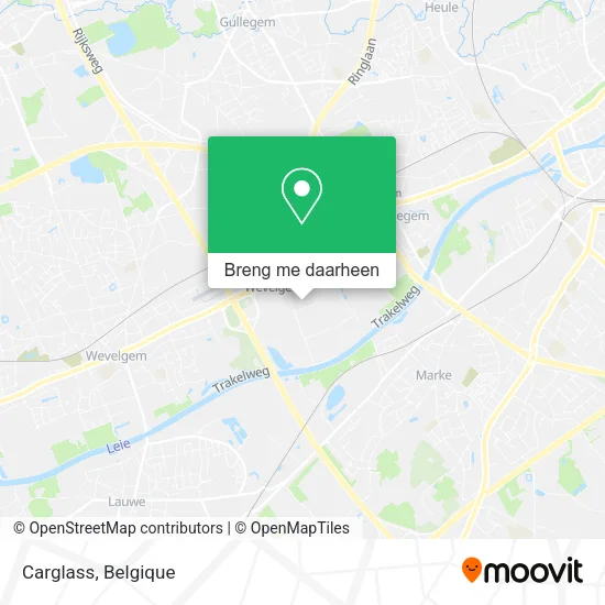 Carglass kaart