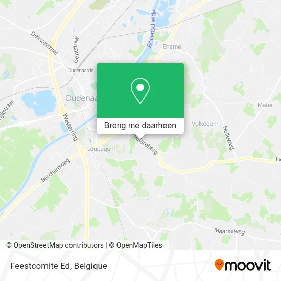 Feestcomite Ed kaart