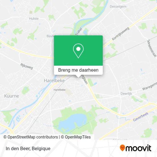 In den Beer kaart