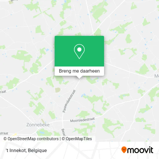 't Innekot kaart
