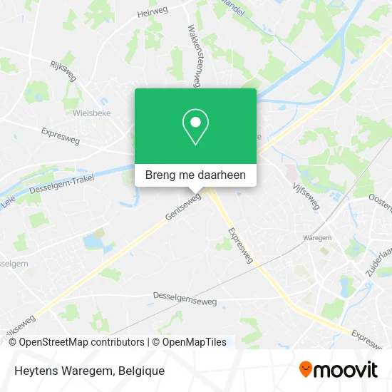 Heytens Waregem kaart