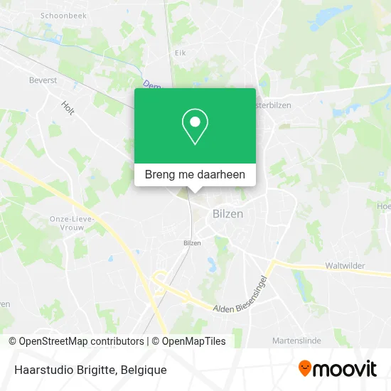 Haarstudio Brigitte kaart