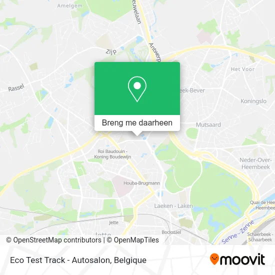 Eco Test Track - Autosalon kaart