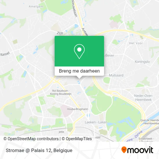 Stromae @ Palais 12 kaart