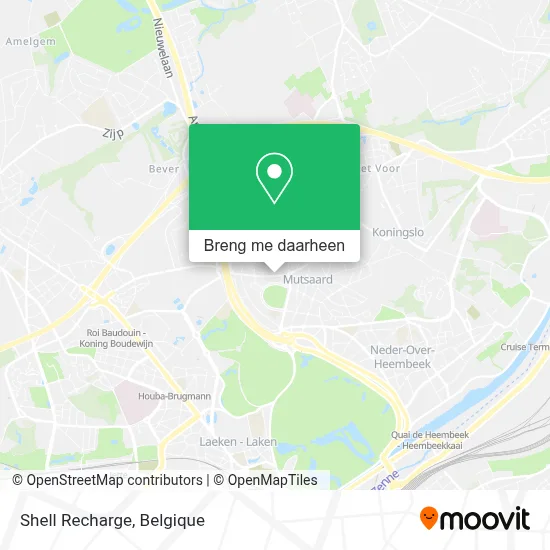 Shell Recharge kaart