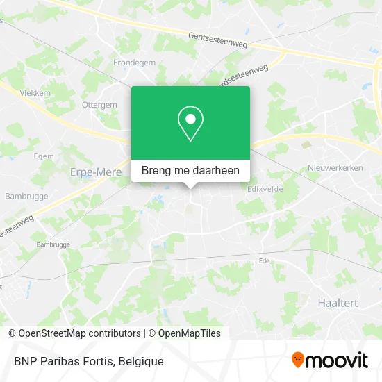 BNP Paribas Fortis kaart