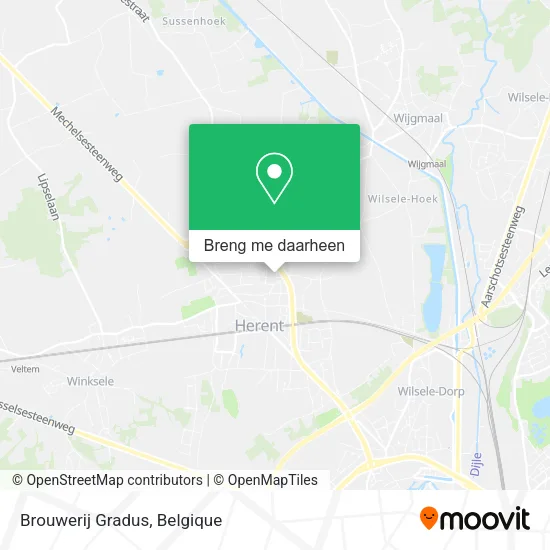 Brouwerij Gradus kaart