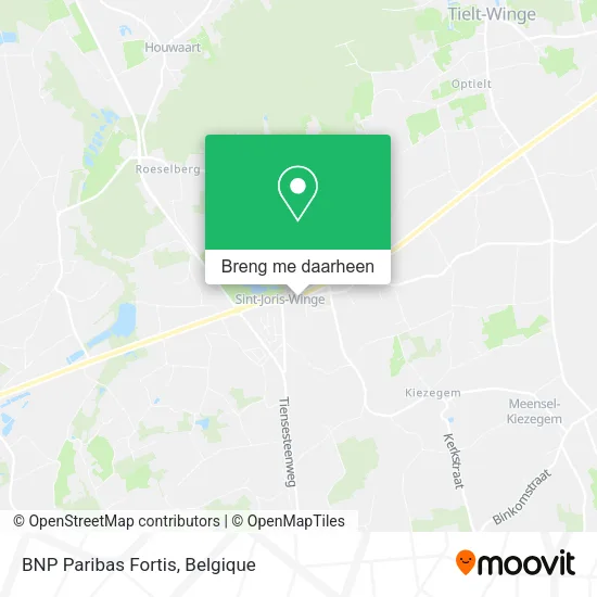 BNP Paribas Fortis kaart