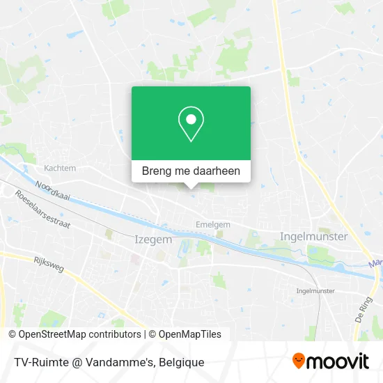TV-Ruimte @ Vandamme's kaart