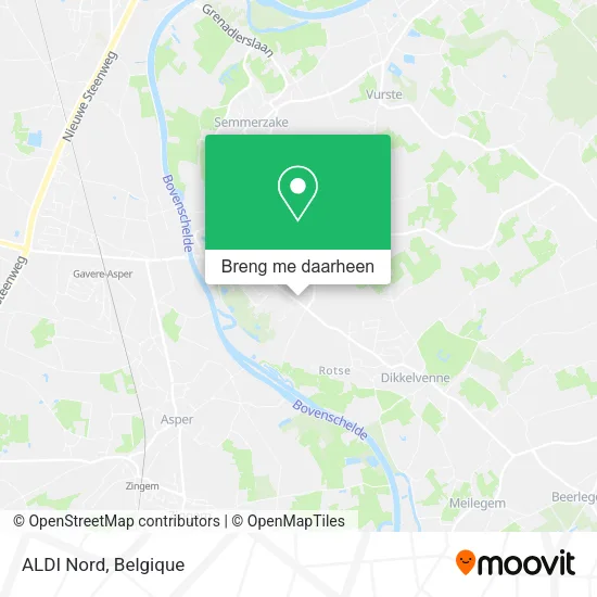 ALDI Nord kaart