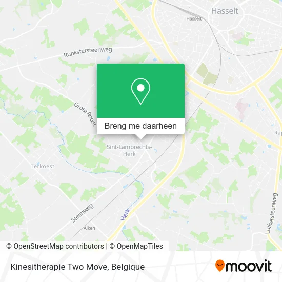 Kinesitherapie Two Move kaart