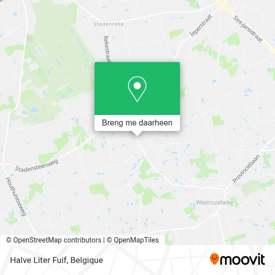 Halve Liter Fuif kaart