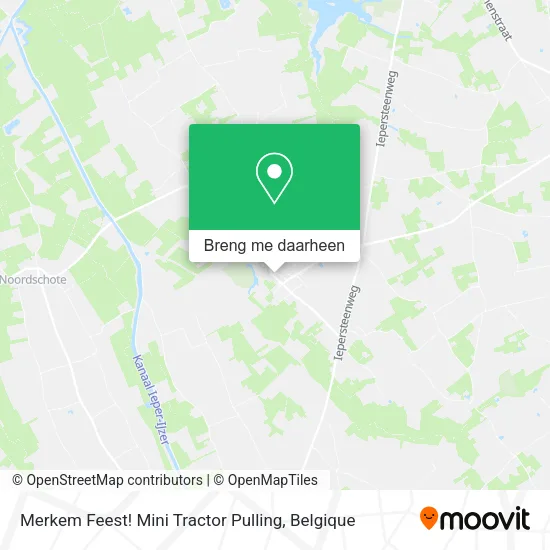 Merkem Feest! Mini Tractor Pulling kaart
