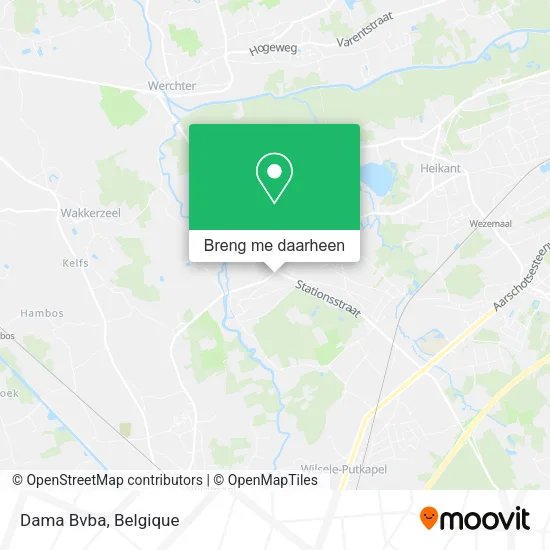 Dama Bvba kaart