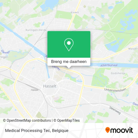 Medical Processing Tec kaart