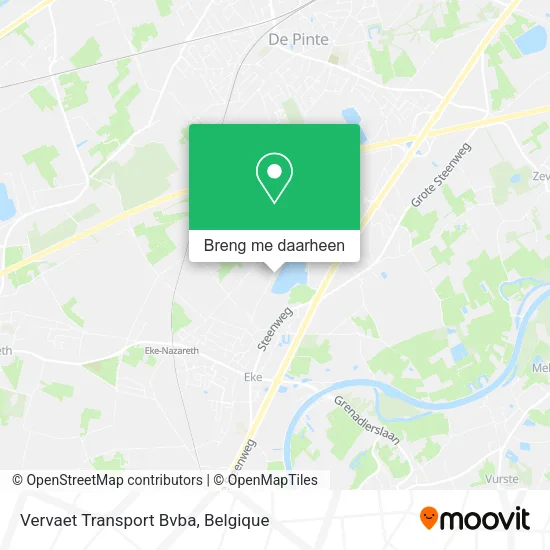 Vervaet Transport Bvba kaart